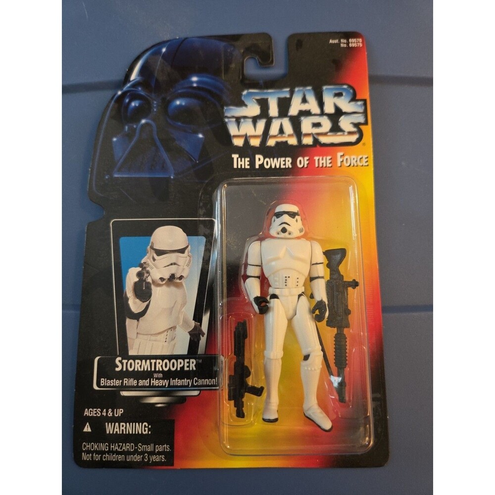 Kenner Star Wars Power of the Force Stormtrooper with Red Card Action Figure